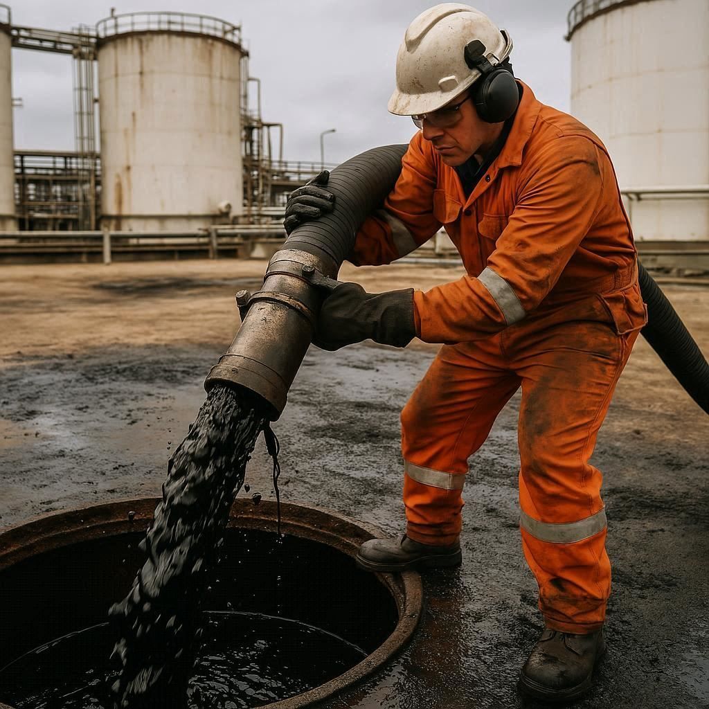 Откачка нефтепродуктов в Красноперекопске
